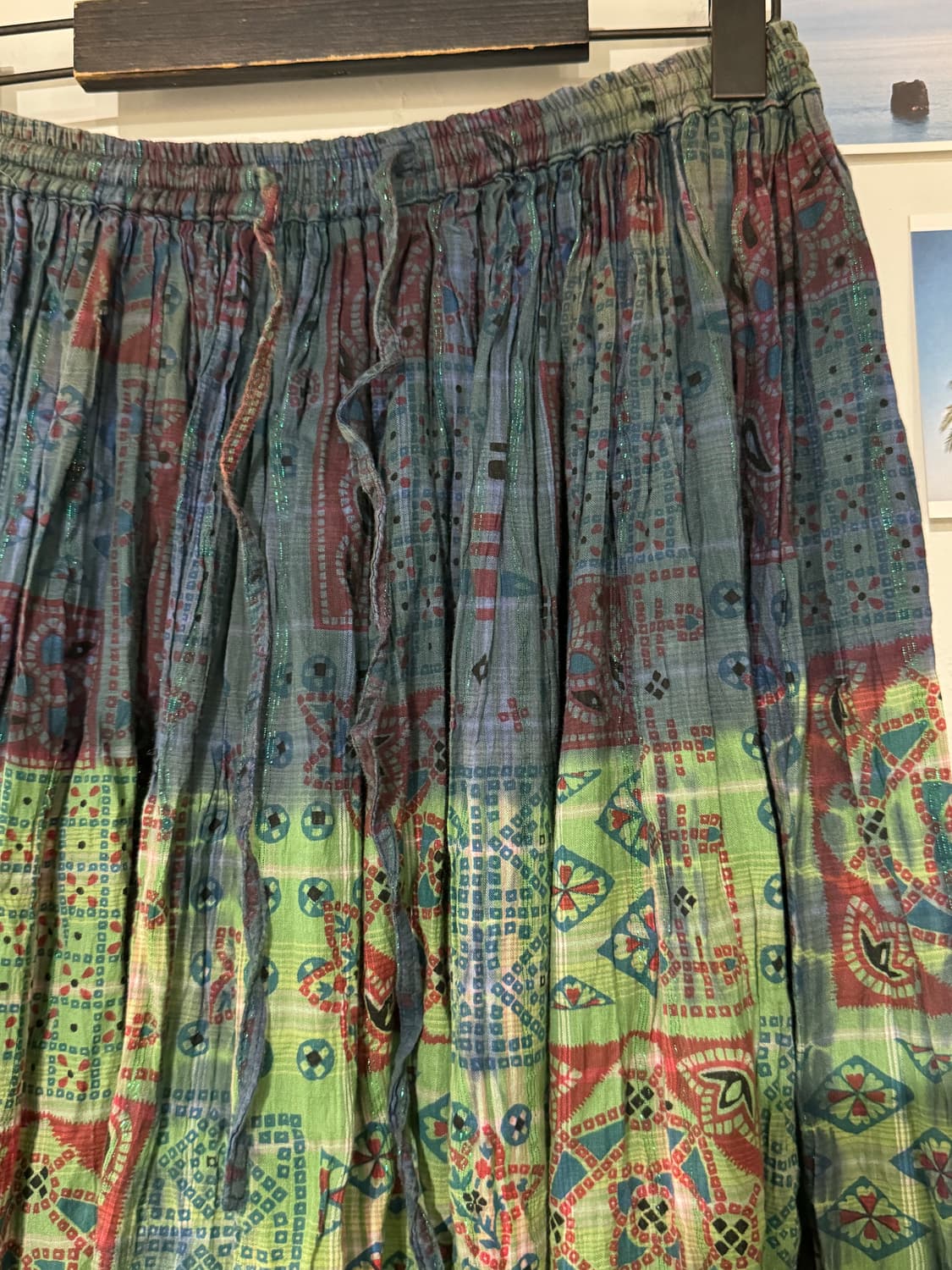 히피 밴딩 스커트 상품이미지3