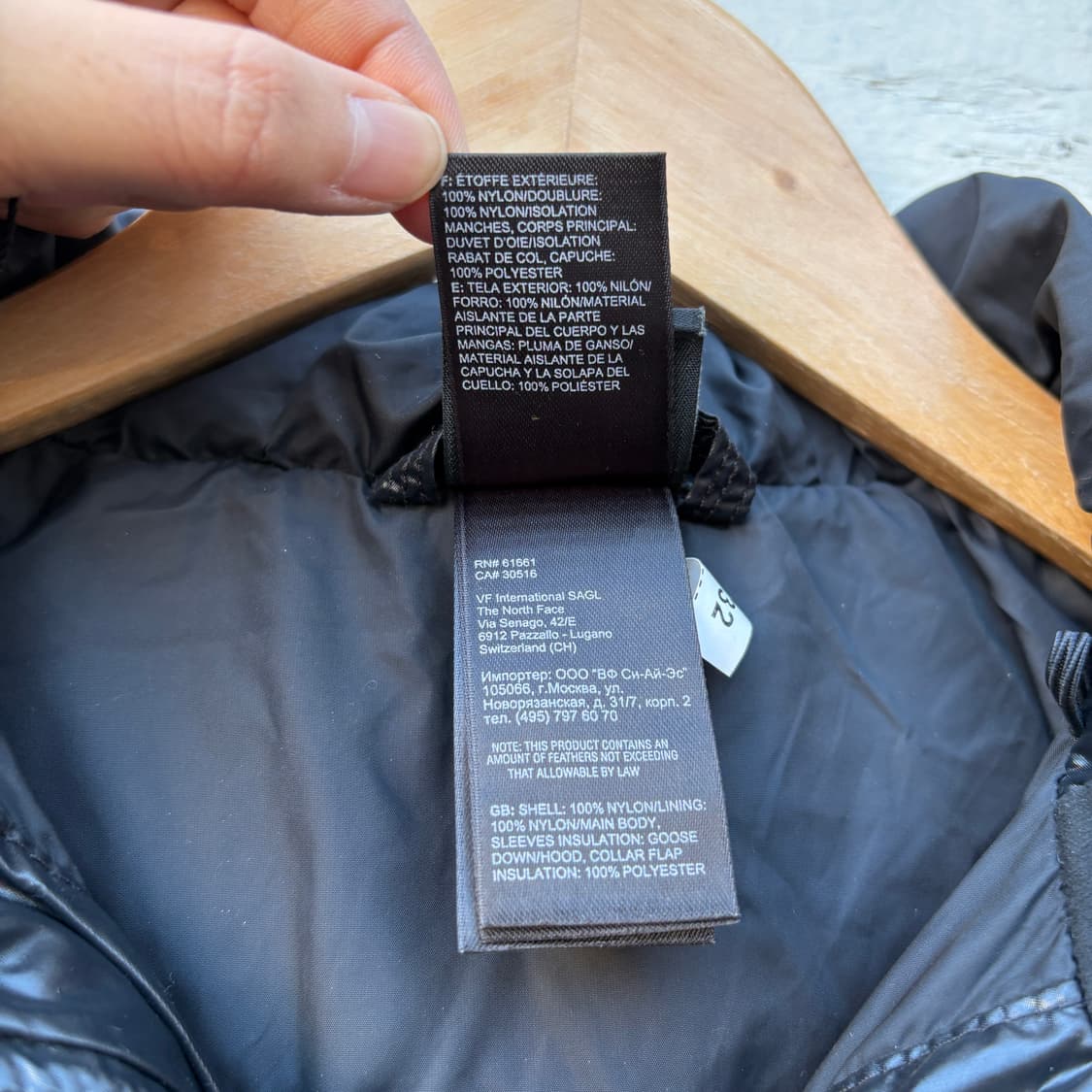 The North Face 노스페이스 550 후드 패딩 상품이미지6