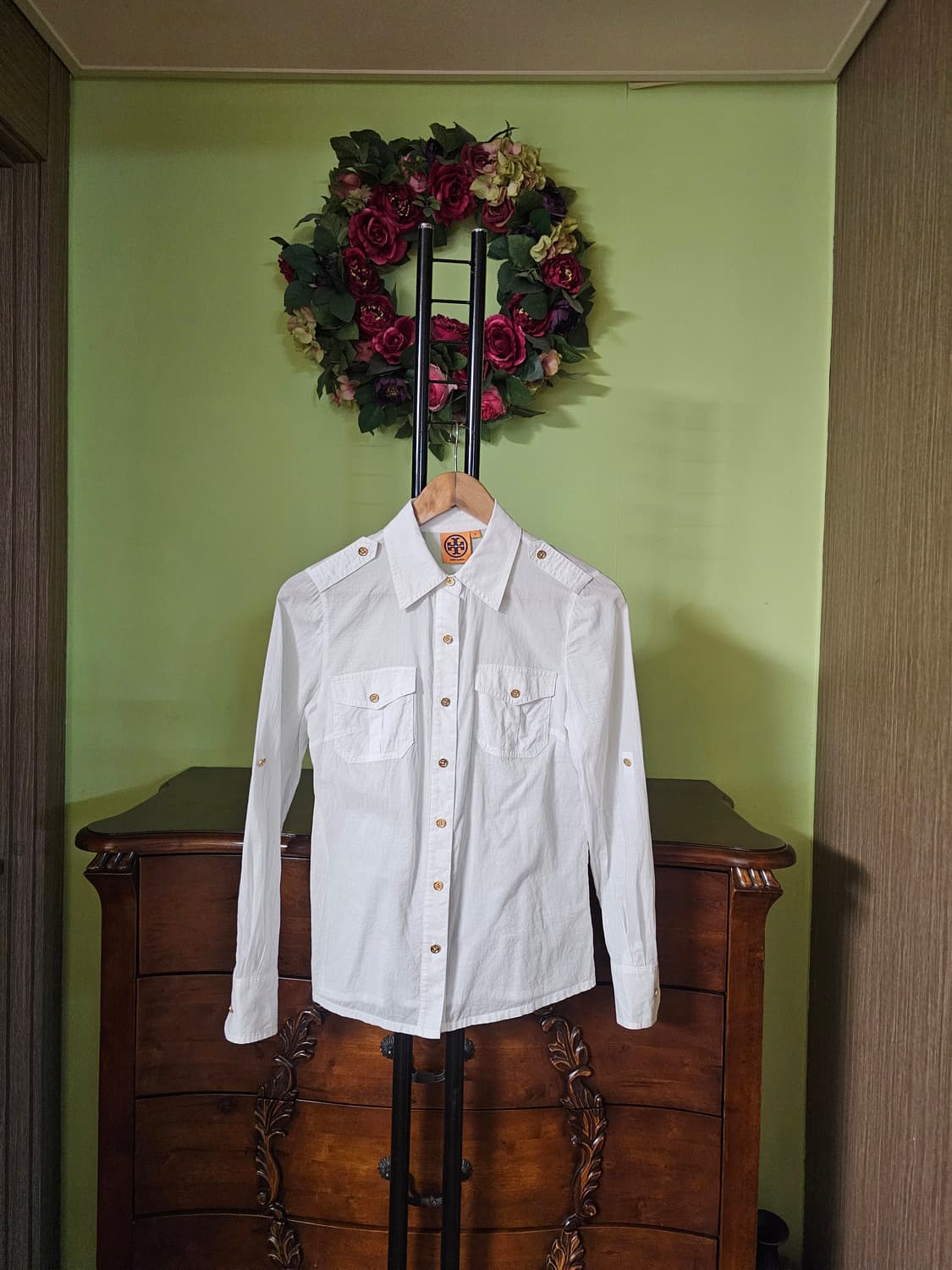 토리버치 아사면 남방 상품이미지1