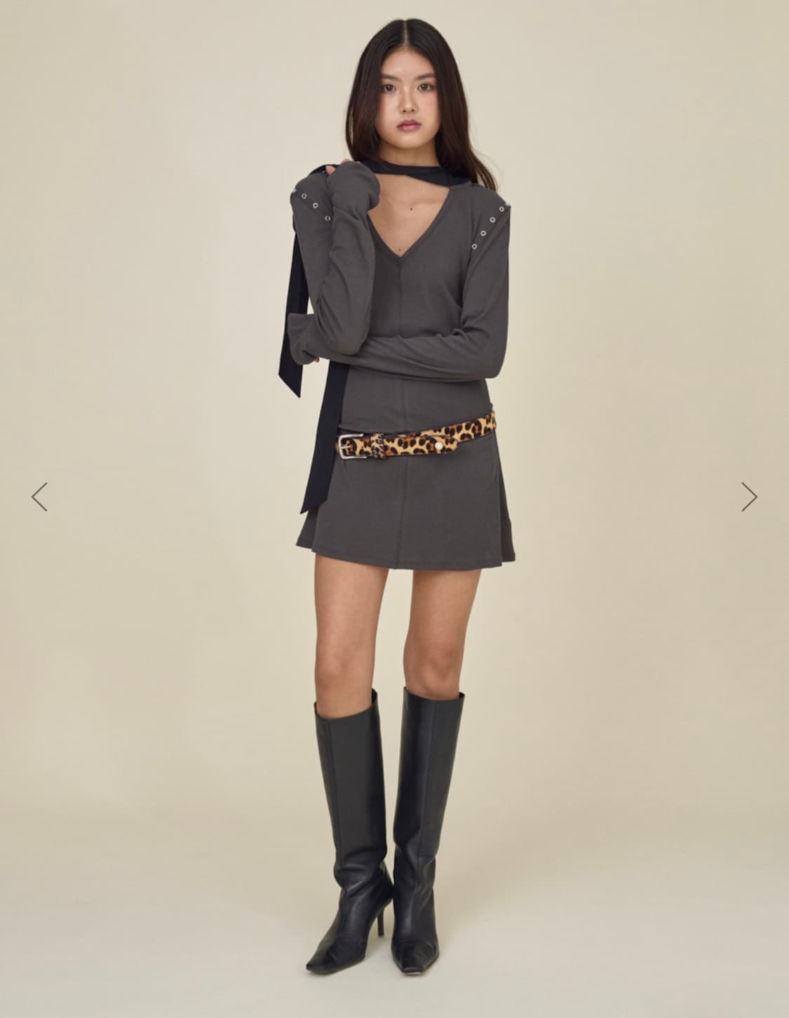 글로니 |  LAYER LUV HOODIE DRESS 상품이미지2