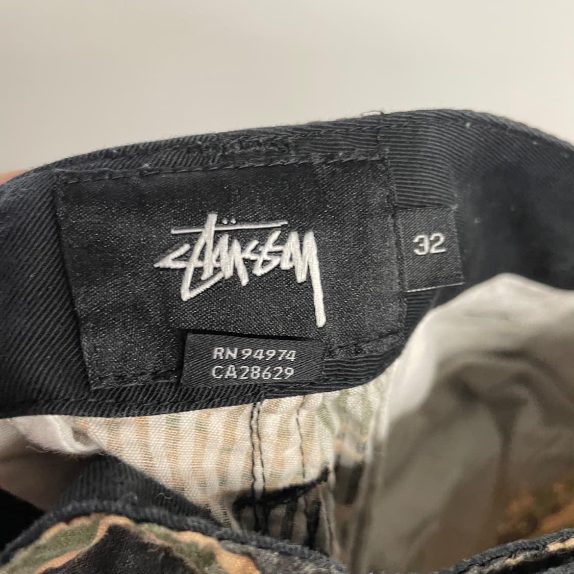 스투시 타이거 카모 카고팬츠 상품이미지9