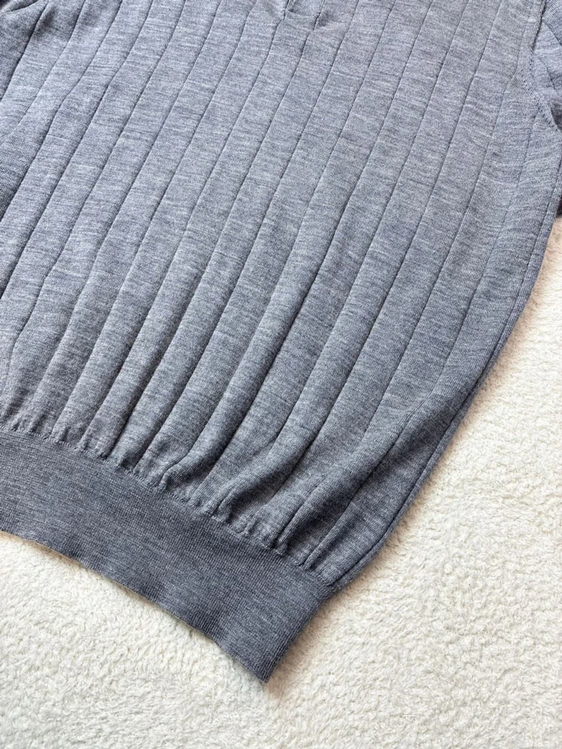 수트서플라이 21ss 니트 반팔 카라 PN5942    상품이미지5