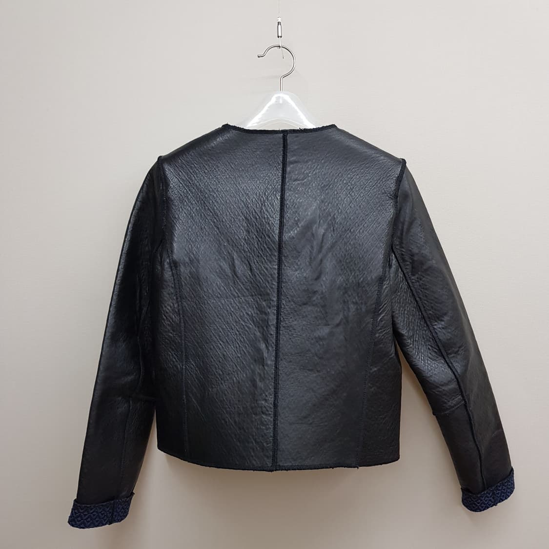 마쥬 Maje 비비안 본디드 가죽 자켓 36사이즈 상품이미지4