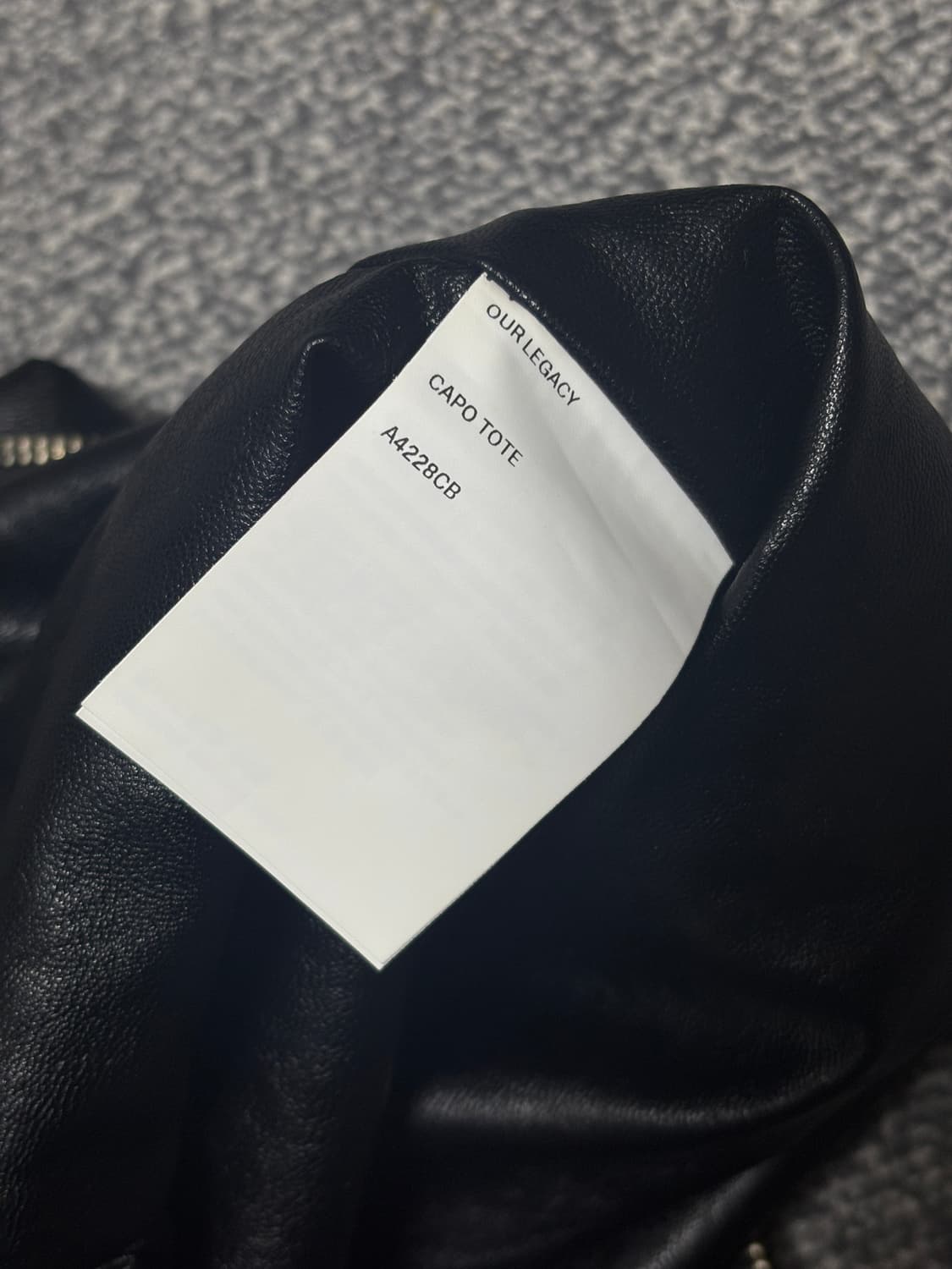 아워레가시 카포 토트 레더백 상품이미지6