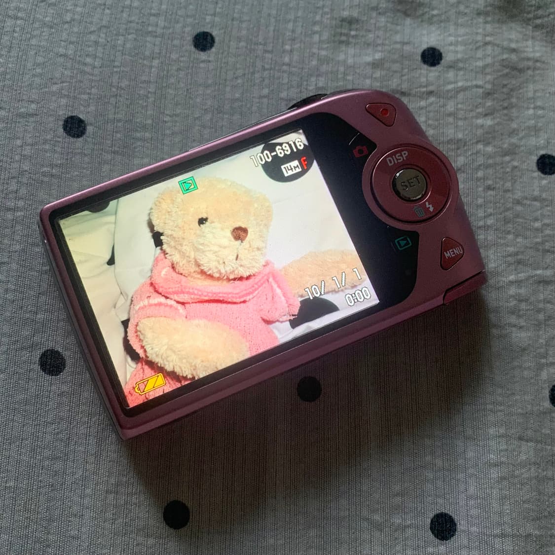 카시오 엑슬림 Z2300 핑크 빈티지 카메라  상품이미지8