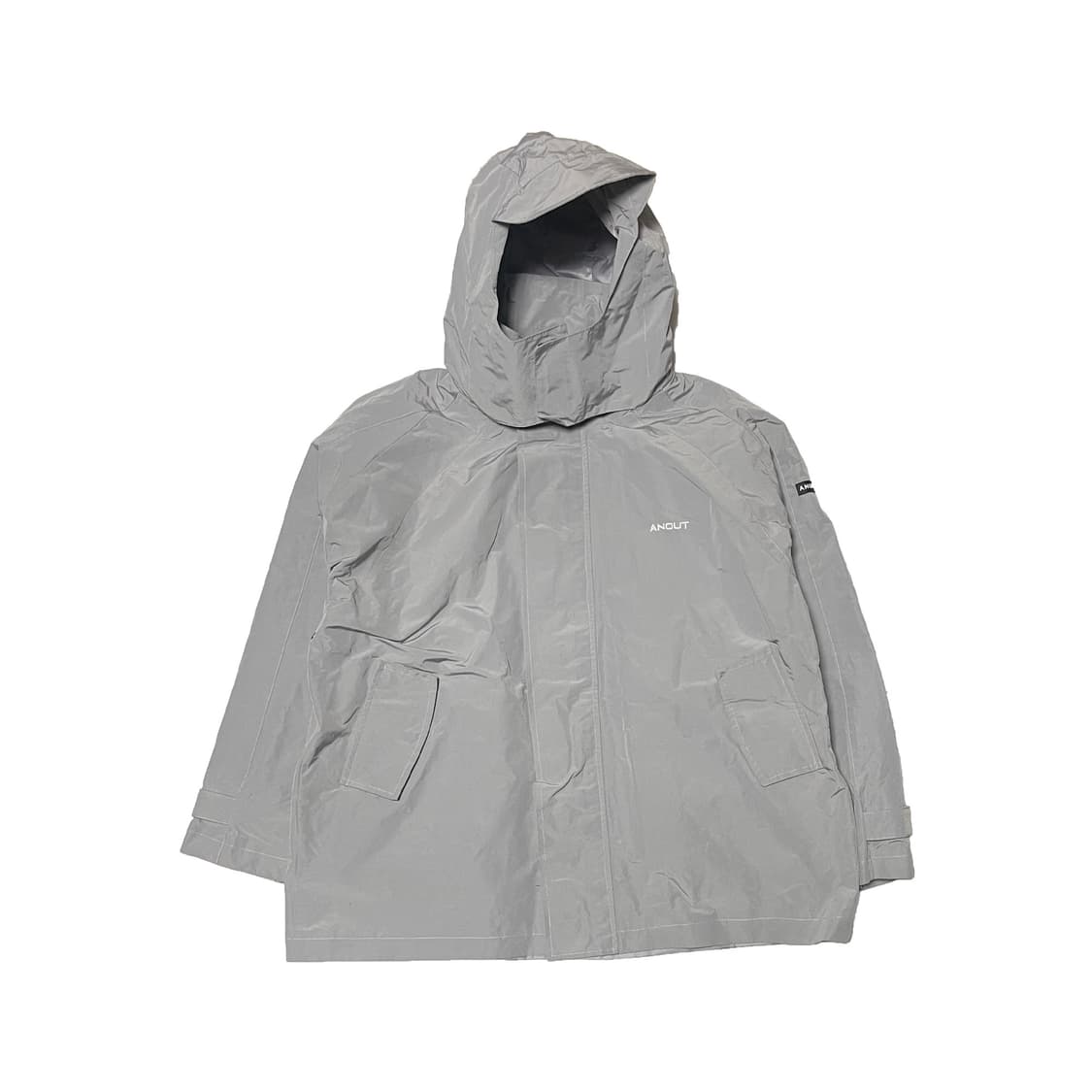 언아웃핏 바람막이 점퍼 그레이 상품이미지1