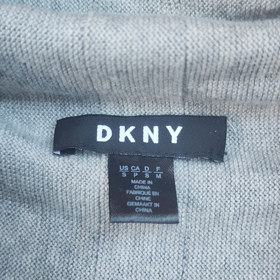 DKNY 그레이 가디건 상품이미지3