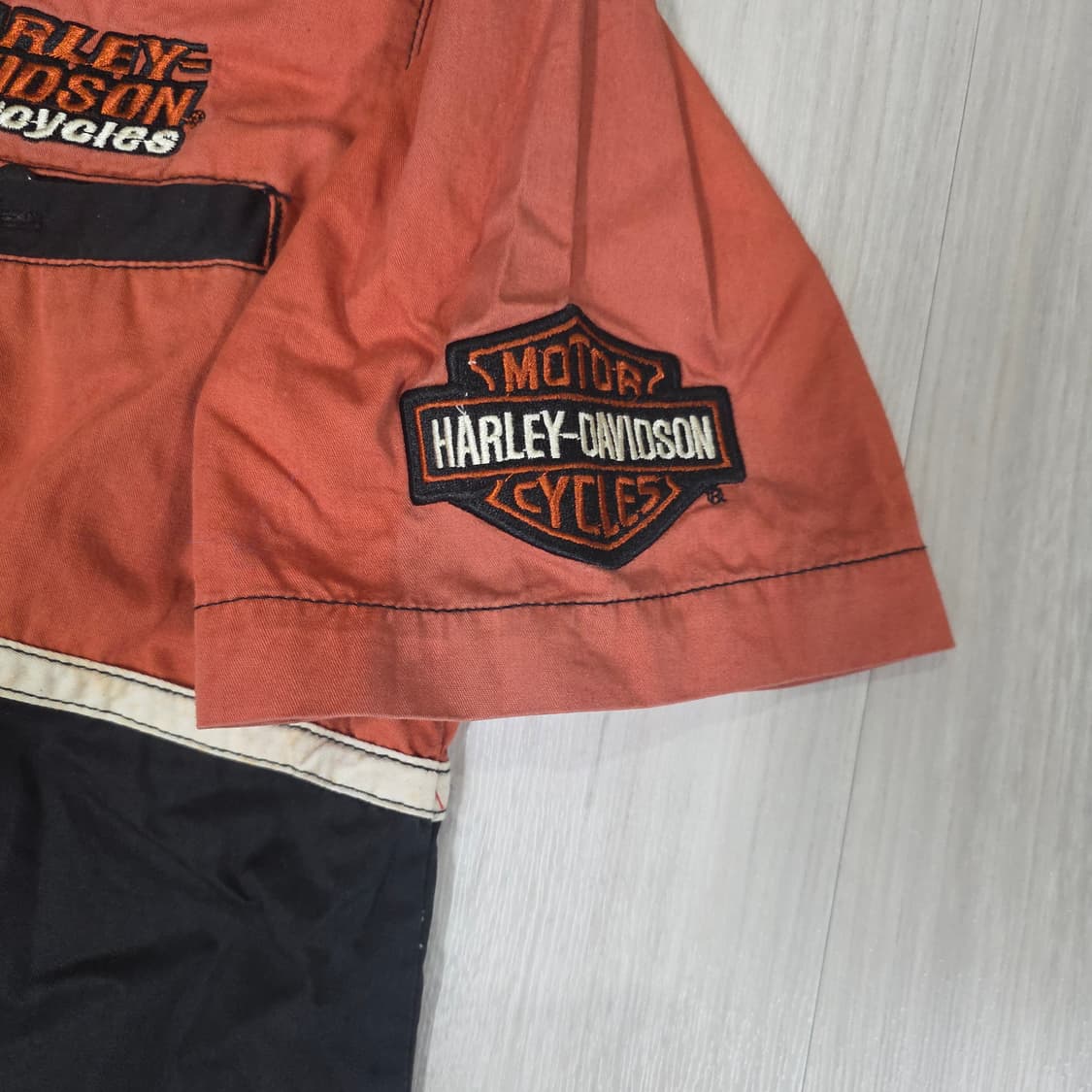할리 데이비슨 2005 모터사이클 반팔셔츠 상품이미지5