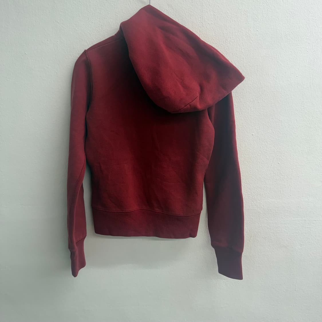 아베크롬비 버건디 후드집업 M 상품이미지3
