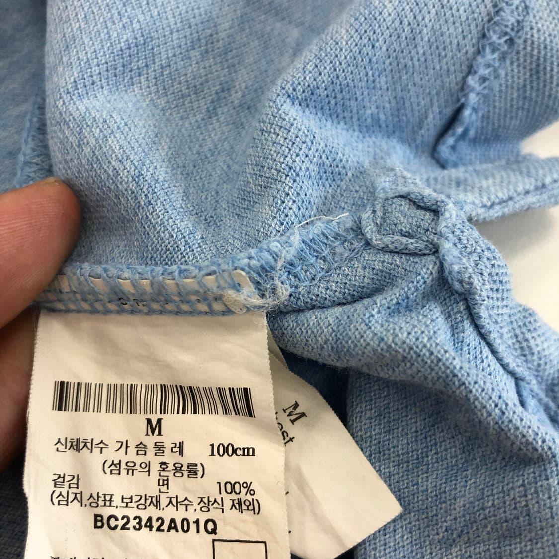 빈폴 에센셜 자수로고 피케카라티 M 상품이미지6