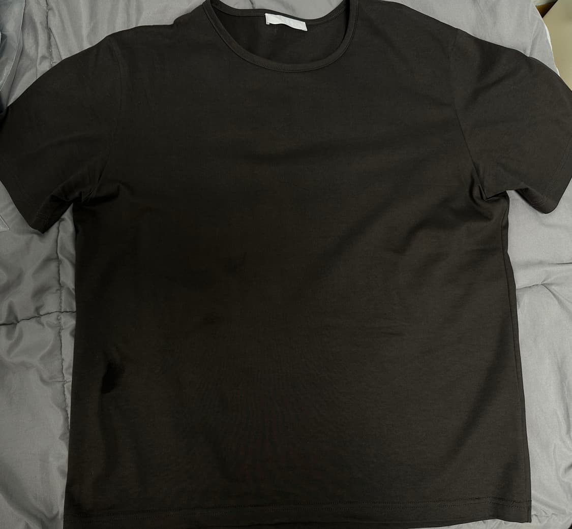 LES pin t-shirt 챠콜브라운 50사이즈 상품이미지2