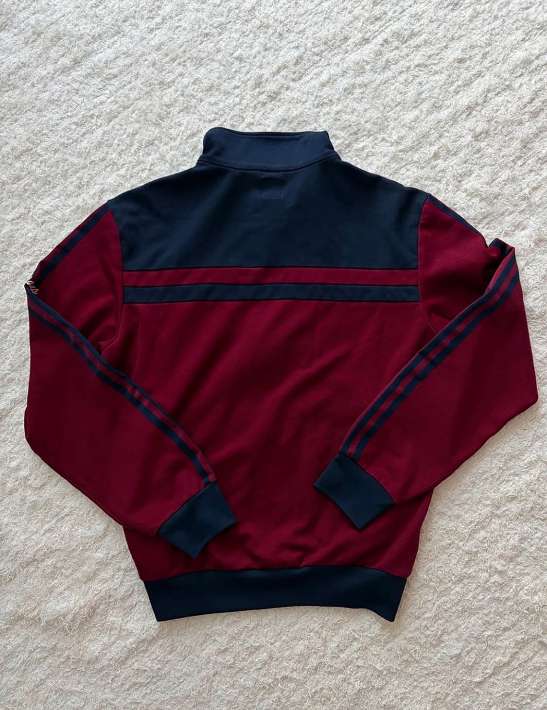 아디다스 베켄바우어 83-C 버건디 네이비 트랙탑져지 상품이미지4