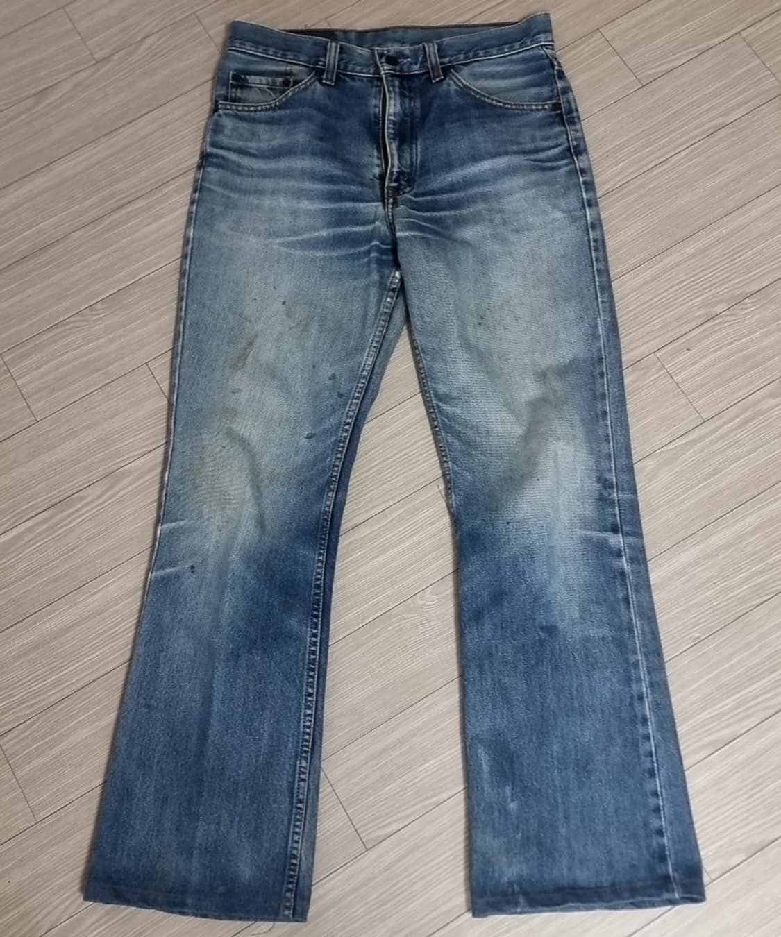 90s 마데인코리아 리바이스 517부츠컷 데님(실측) 상품이미지1