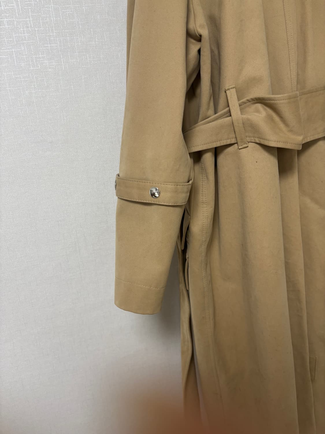 정품 아크네 스튜디오 바바리 트렌치 여성  코트 사이즈 32 상품이미지3