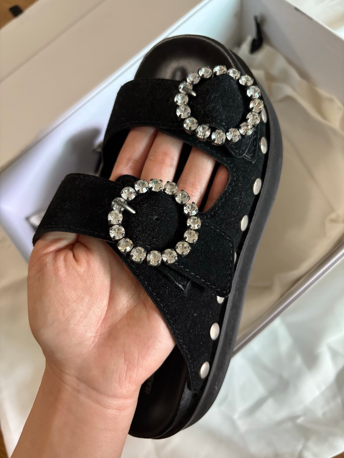 Isabel Marant 이자벨마랑 노디 스웨이드 샌들 상품이미지2