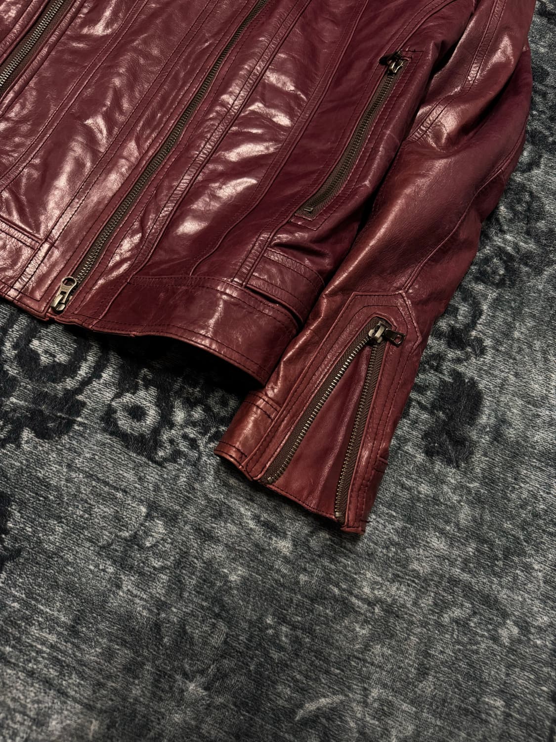 Tornado mart 00s archive vkei leather fu 상품이미지5