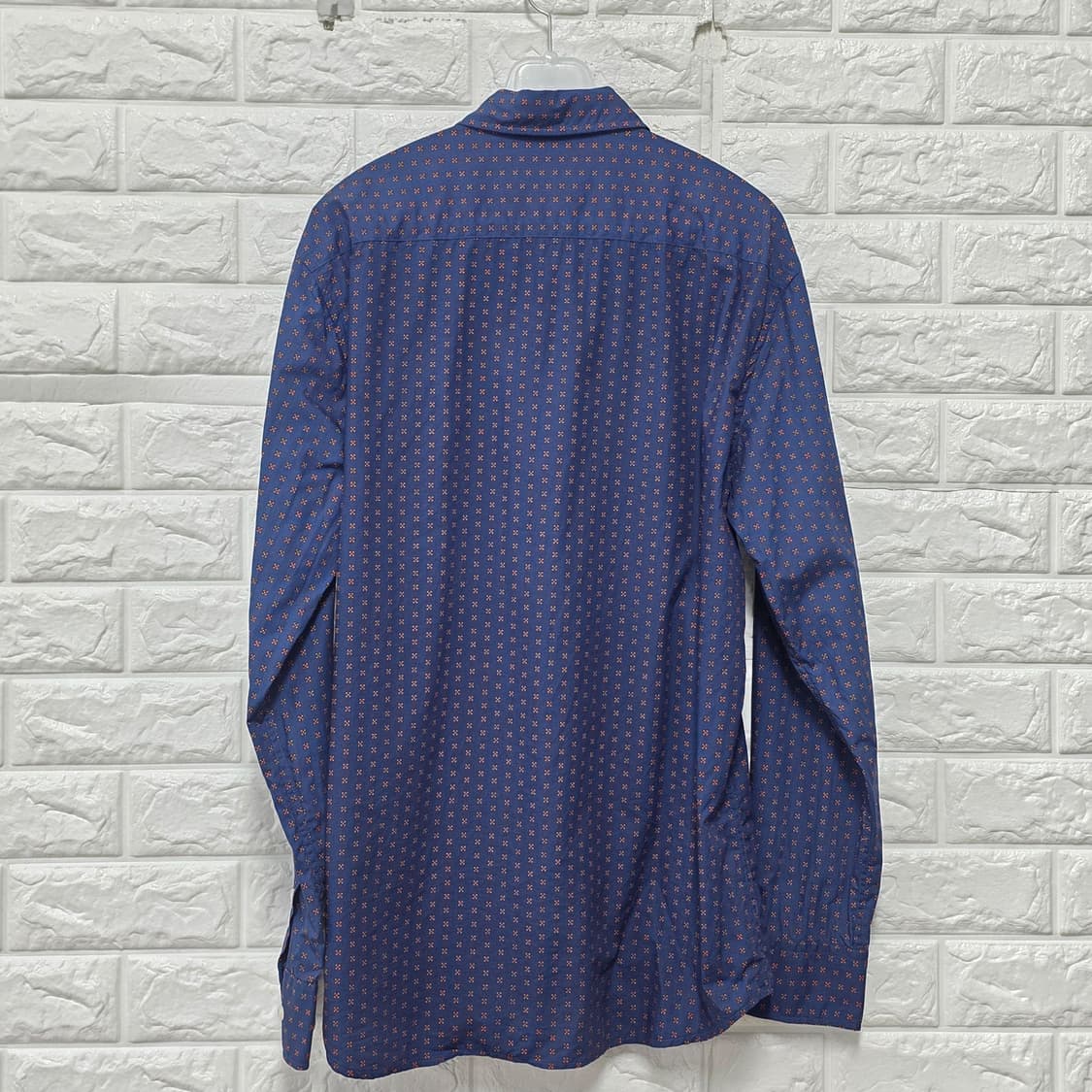 빈폴 슬림핏 남방 셔츠 105 네이비  상품이미지4