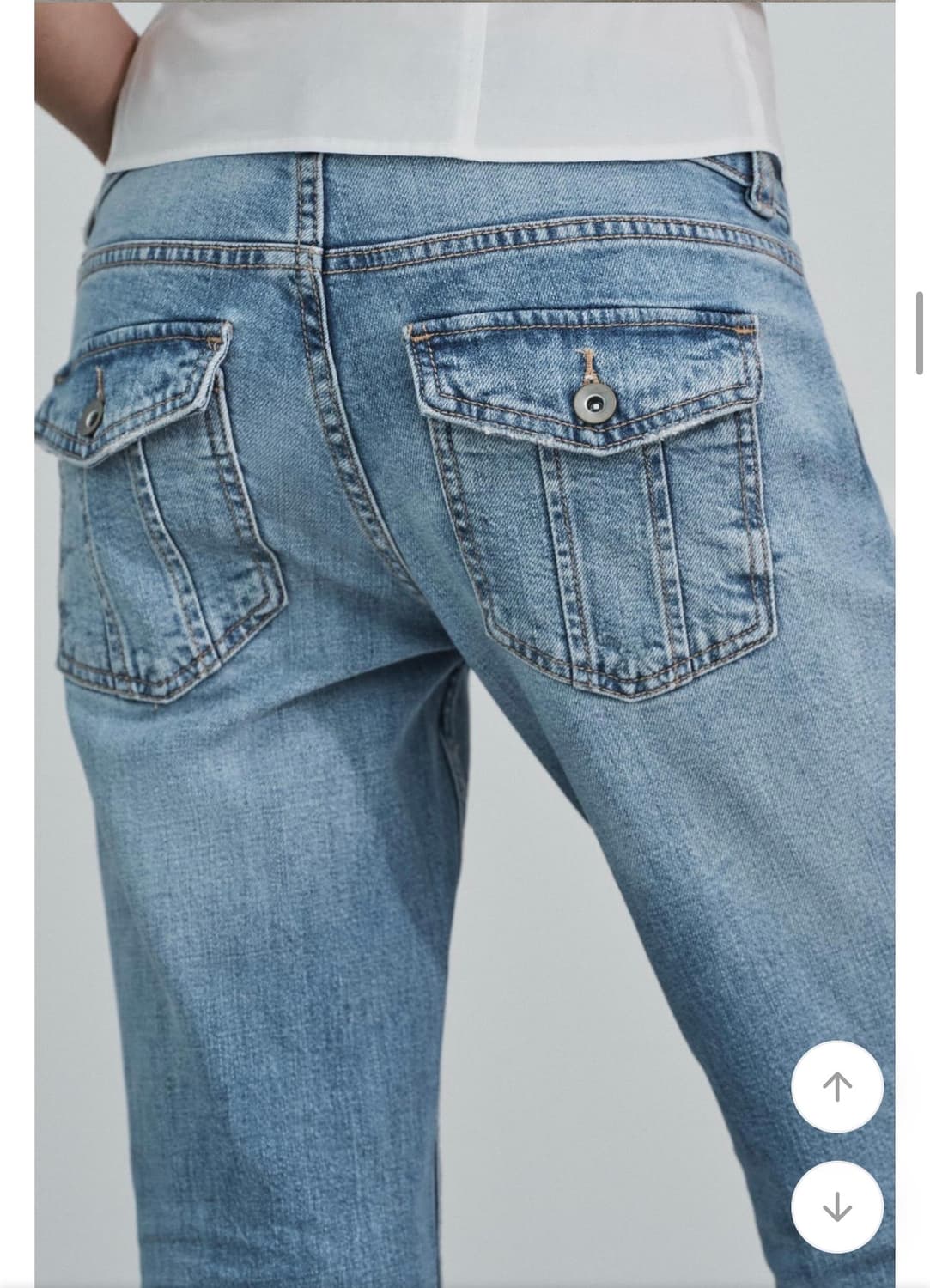 자라 로우라이즈 부츠컷팬츠 상품이미지1