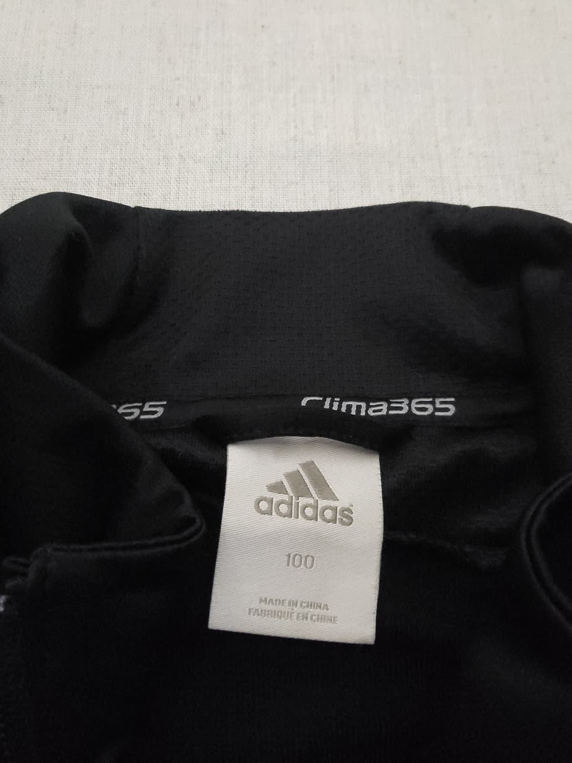 아디다스 블랙 져지 트랙탑 100 상품이미지5