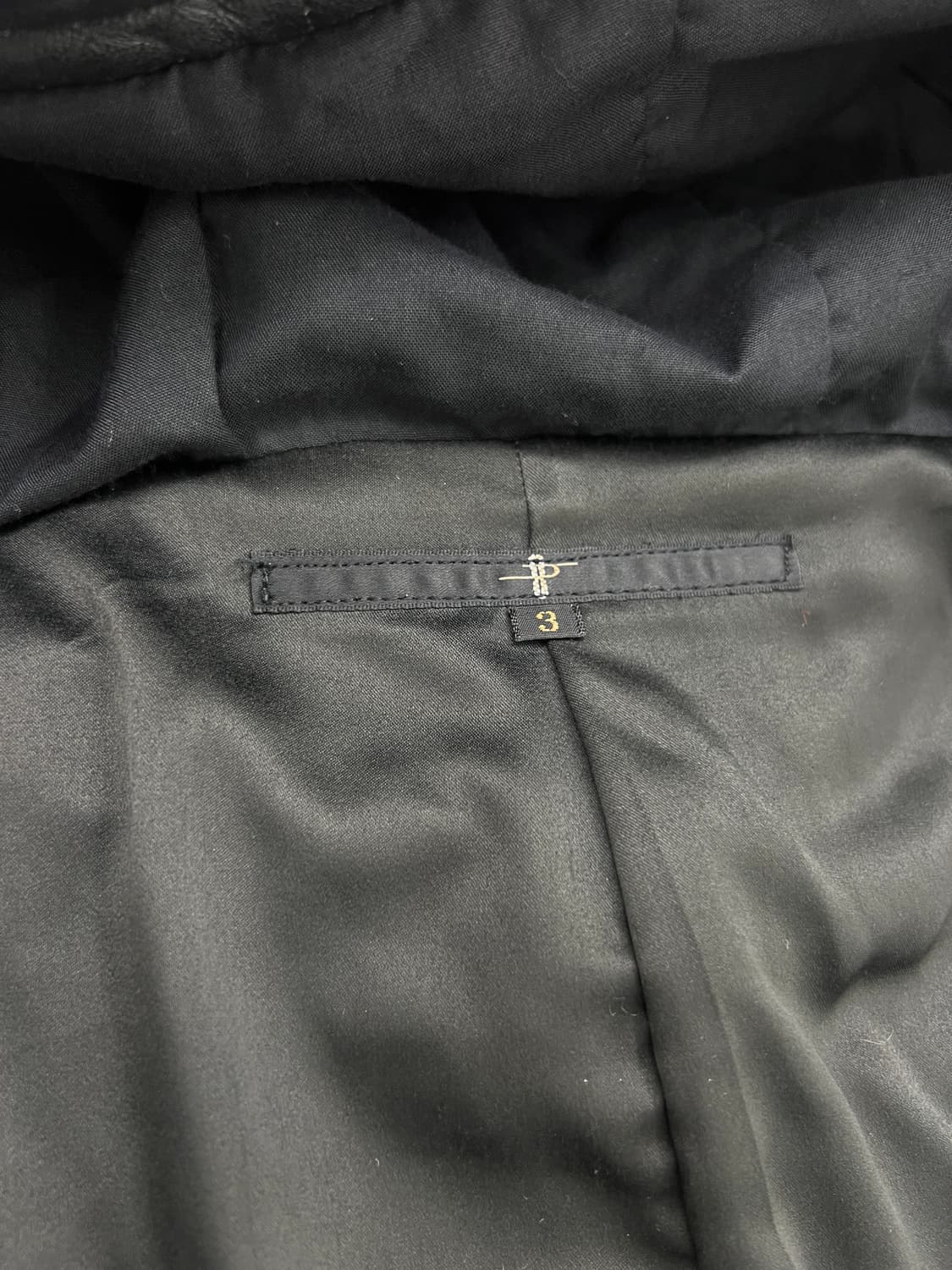 NO ID 레더 후드 3D 바이커 자켓 상품이미지9