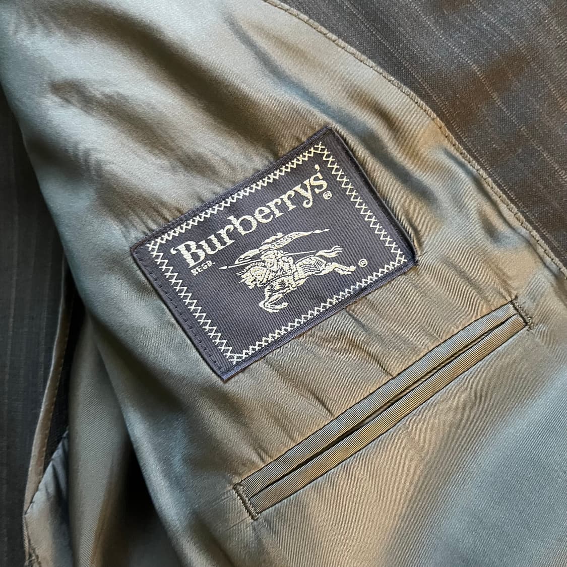 버버리 블레이져 일본 빈티지모델 상품이미지3