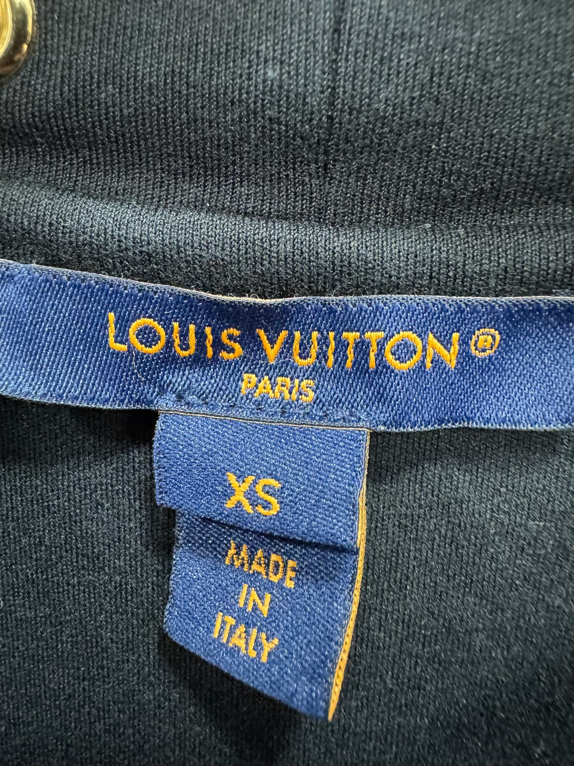 백화점판 루이비통 사이드 스트랩 반팔티 XS  상품이미지5