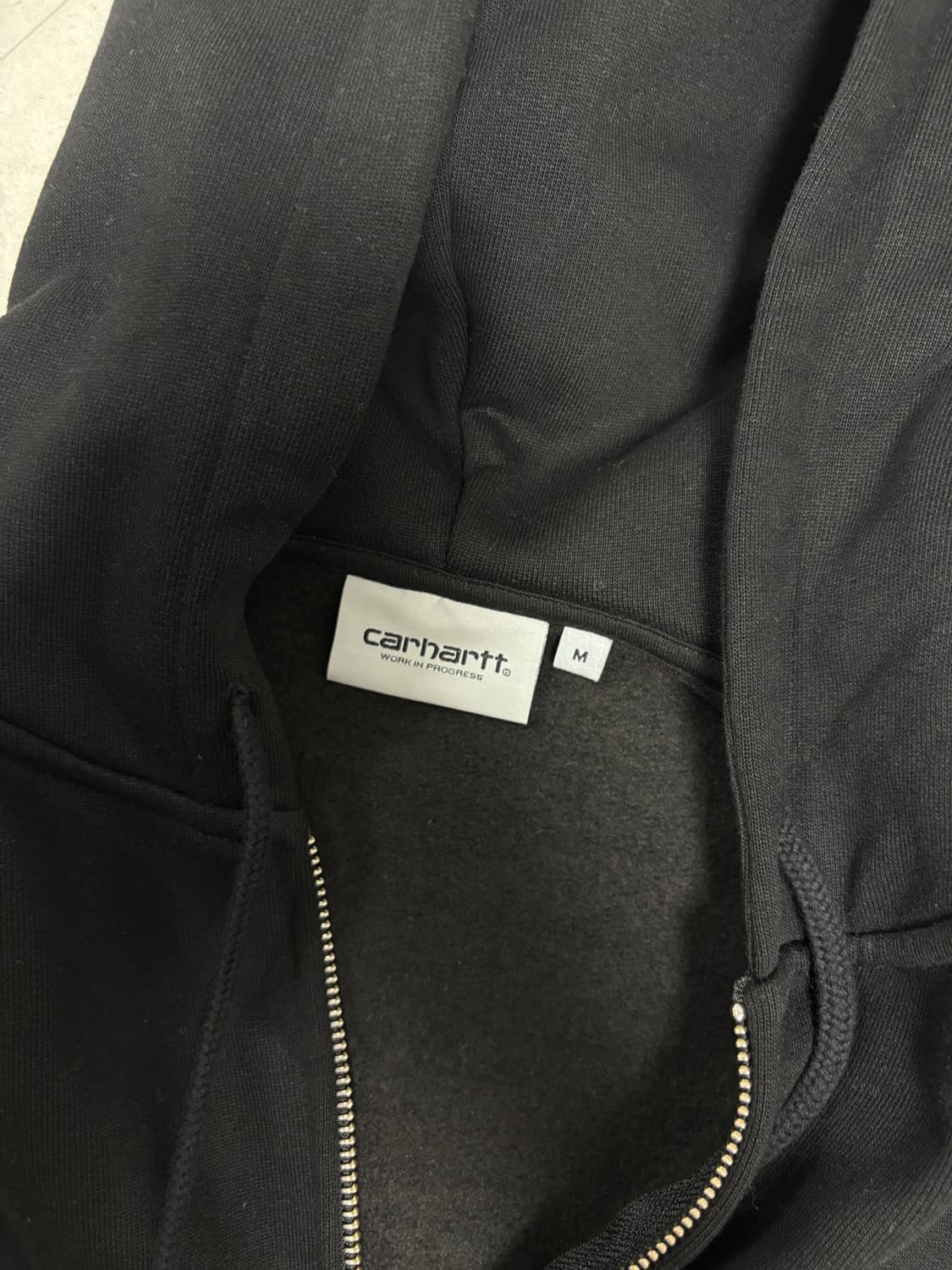 칼하트 WIP 후드집업 블랙 M 사이즈 상품이미지2