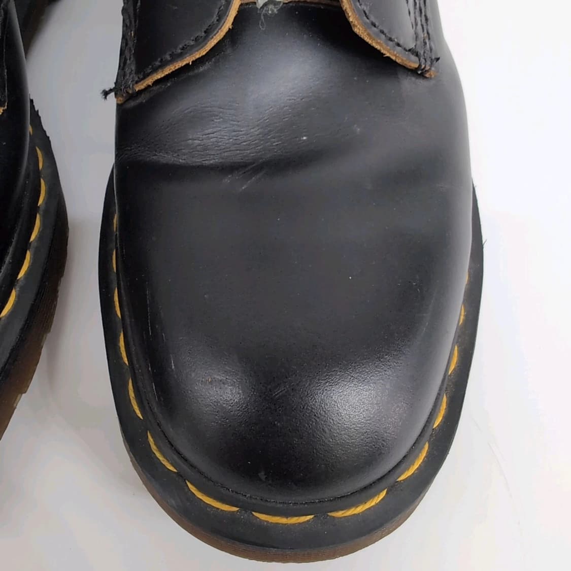 닥터마틴 x 슈프림 6홀 레더 부츠 블랙 255 상품이미지4