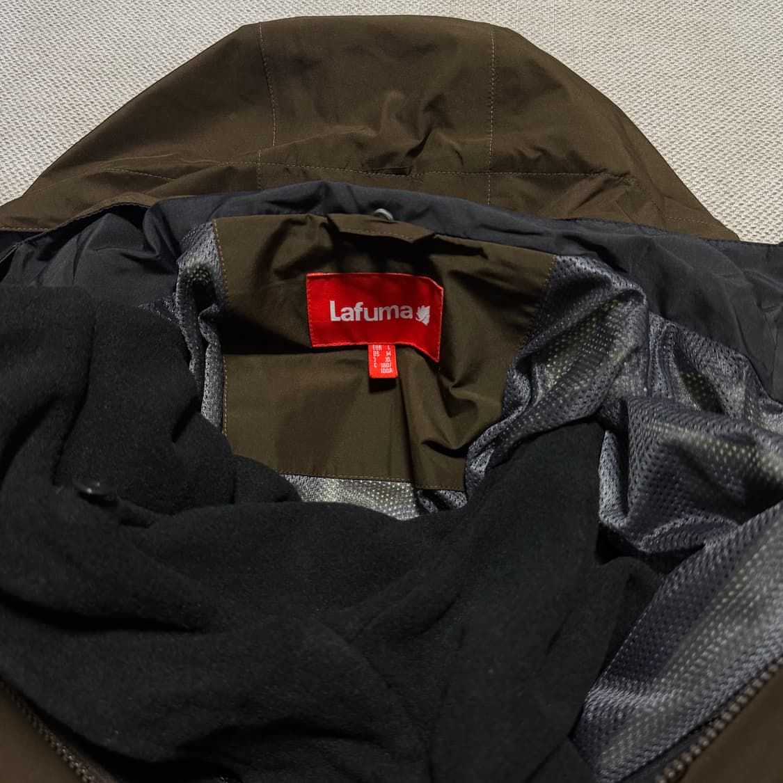 라푸마 고어텍스 바람막이 자켓 (후리스 내피) 상품이미지6