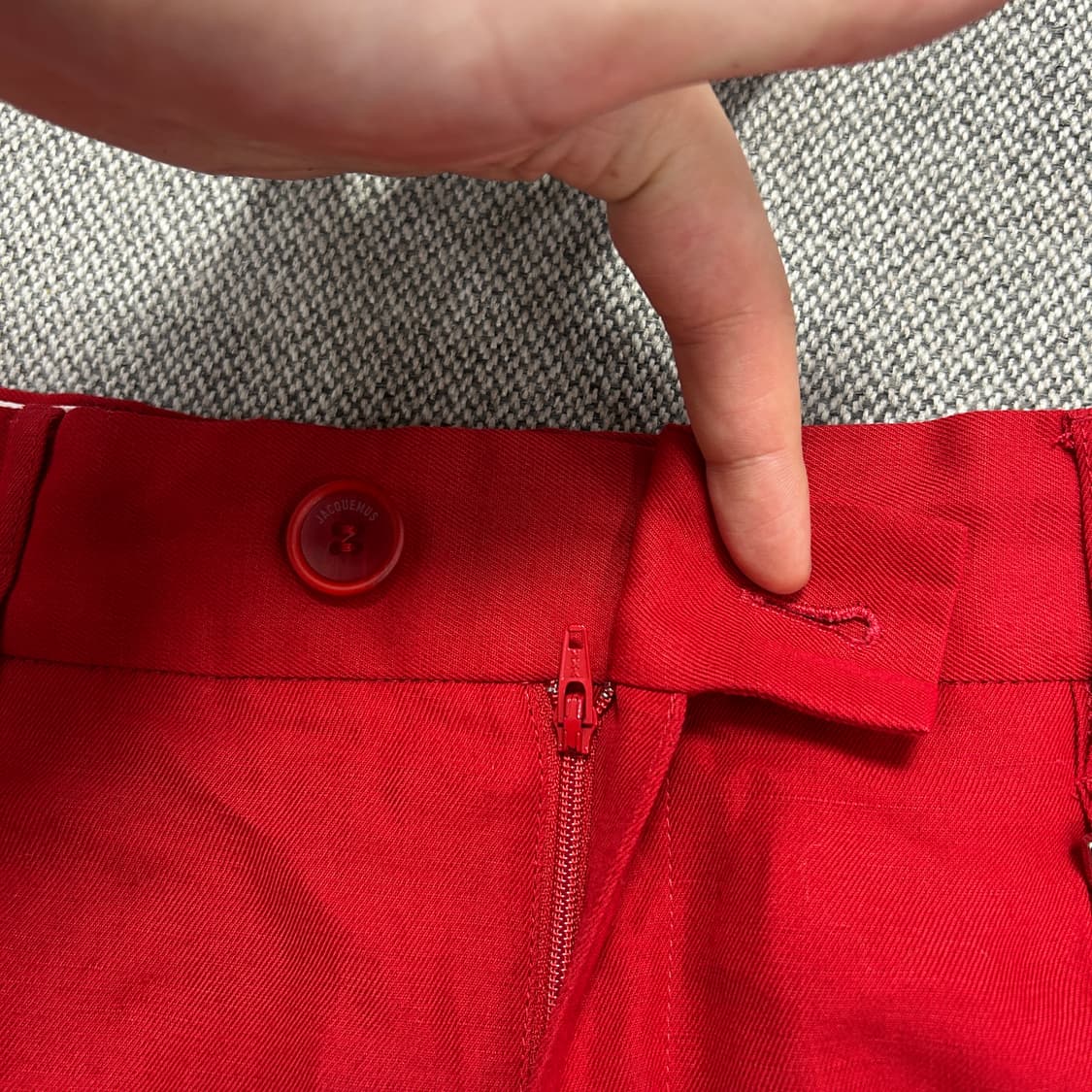 자크뮈스 실크 린넨 핀턱 팬츠(46) 상품이미지6