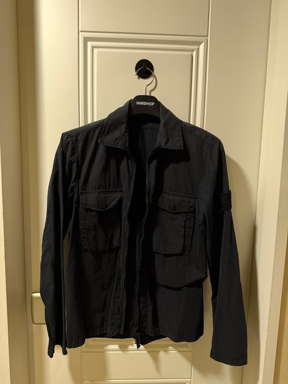 스톤아일랜드 고스트 피스 오버셔츠자켓 블랙(쉐도우 프로젝트 한정판) 상품이미지7