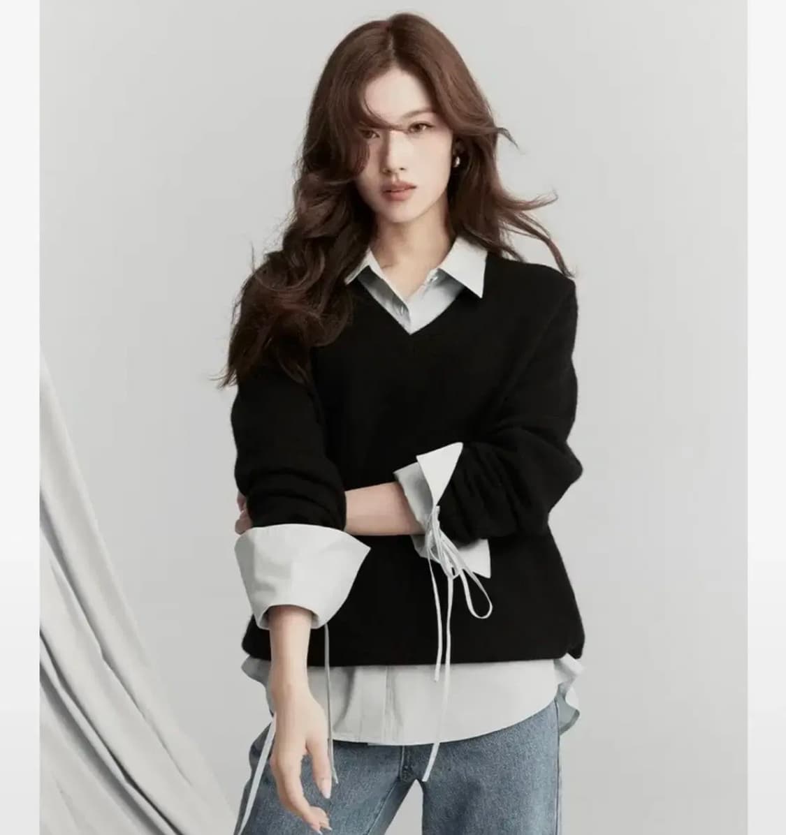 르니나 셔츠 흰색 상품이미지1