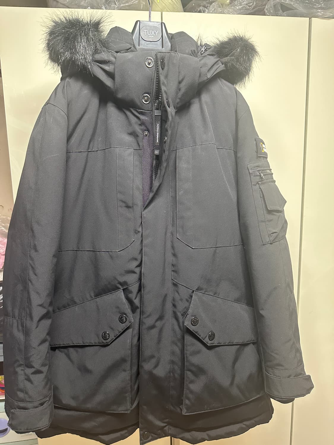 내셔널 패딩 L 상품이미지1