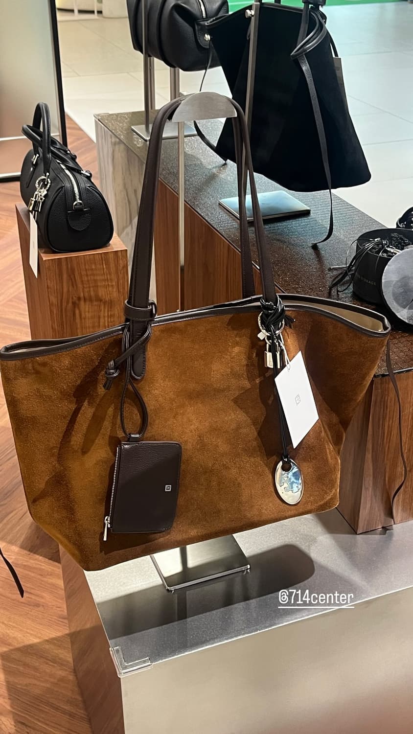 [714center]TOTTI BAG(SUEDE TAN) 상품이미지2