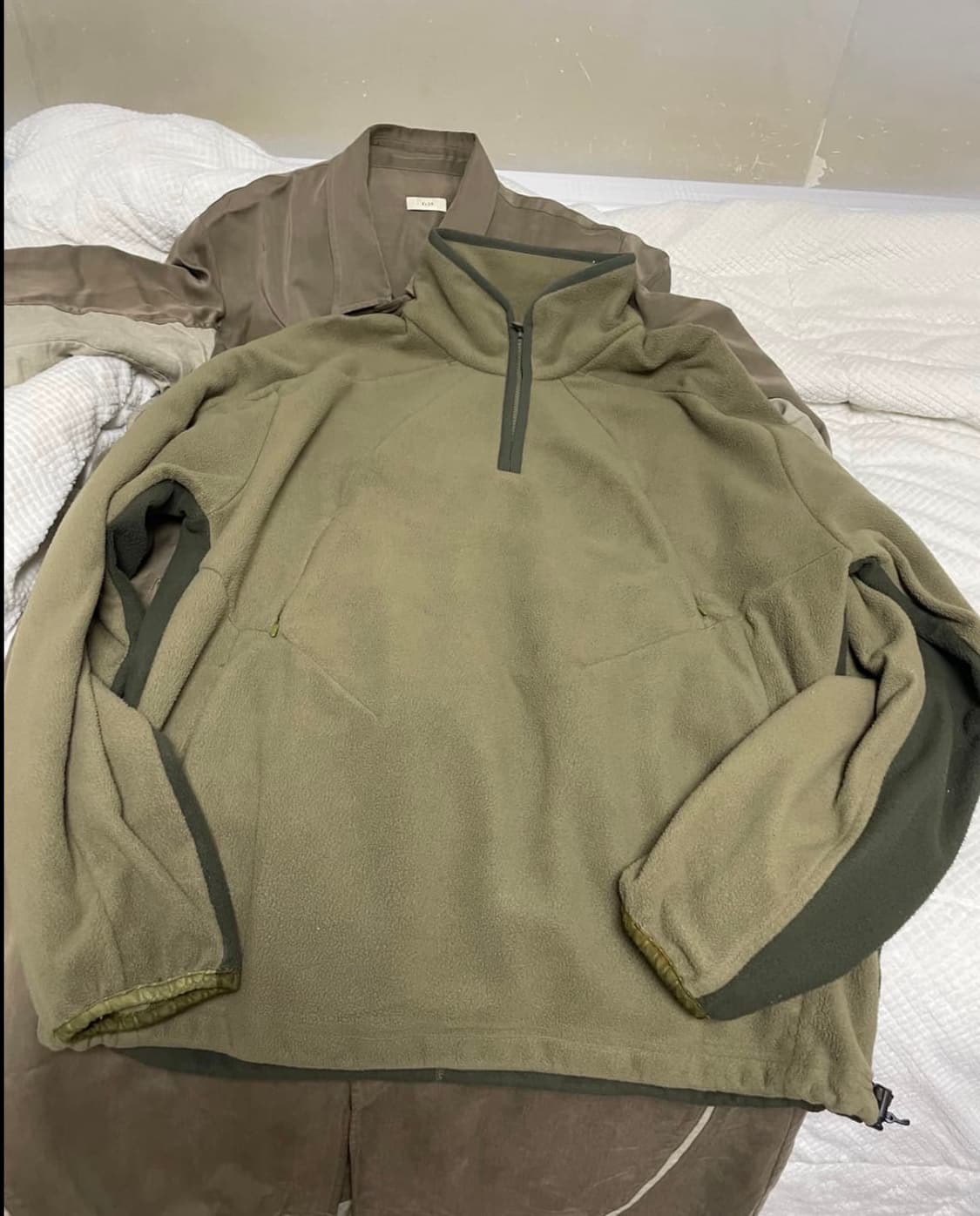 엑슬림 하프집업 후리스 상품이미지3