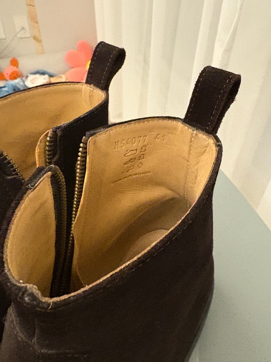 아페쎄 APC 스웨이드 첼시 부츠 260mm 상품이미지4