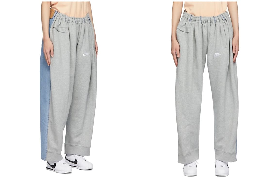 나이키x리바이스 커스텀 오버조깅진 상품이미지4