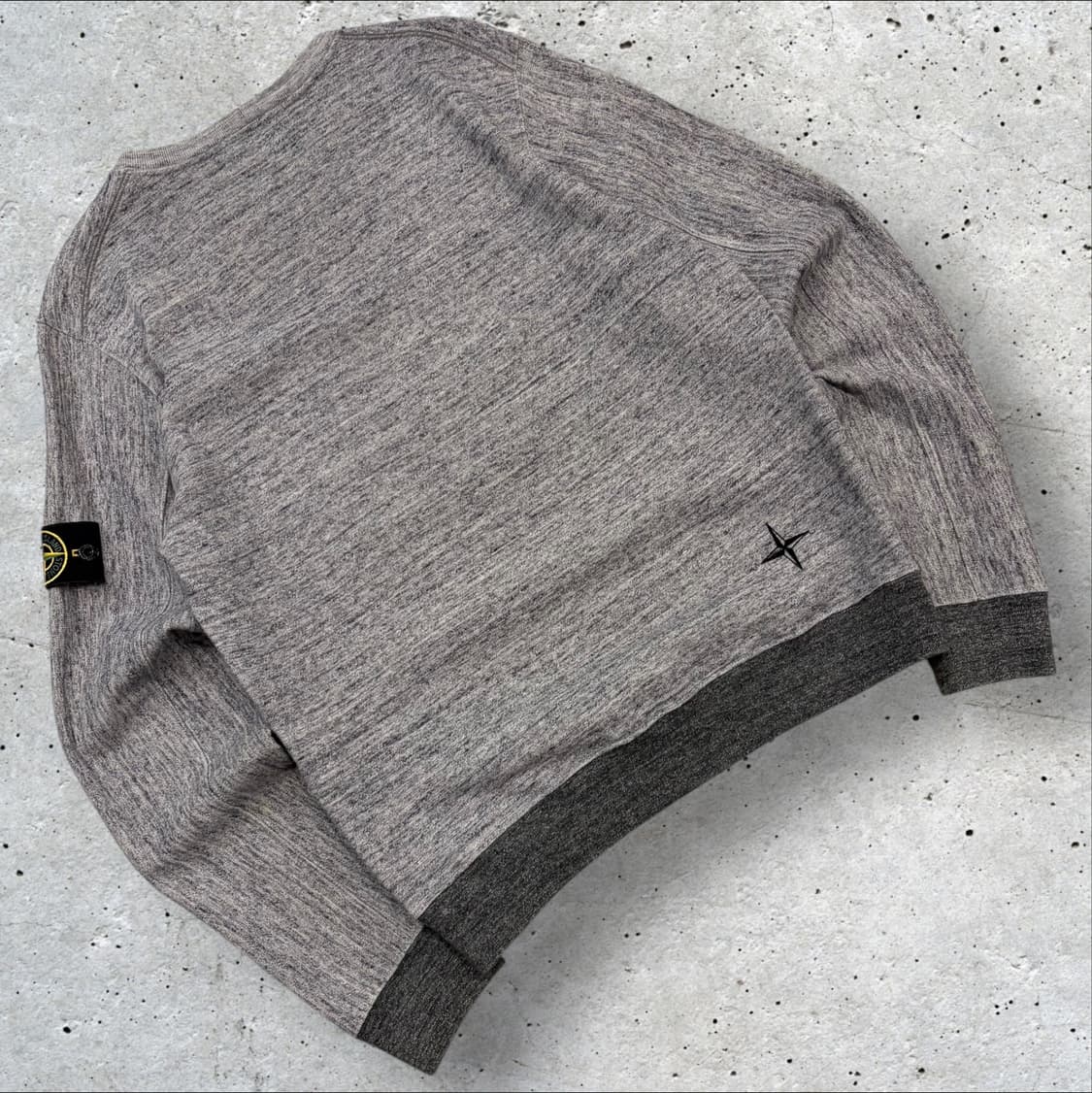 [L] 스톤아일랜드 스웻 와펜 맨투맨 그레이 C363 상품이미지2