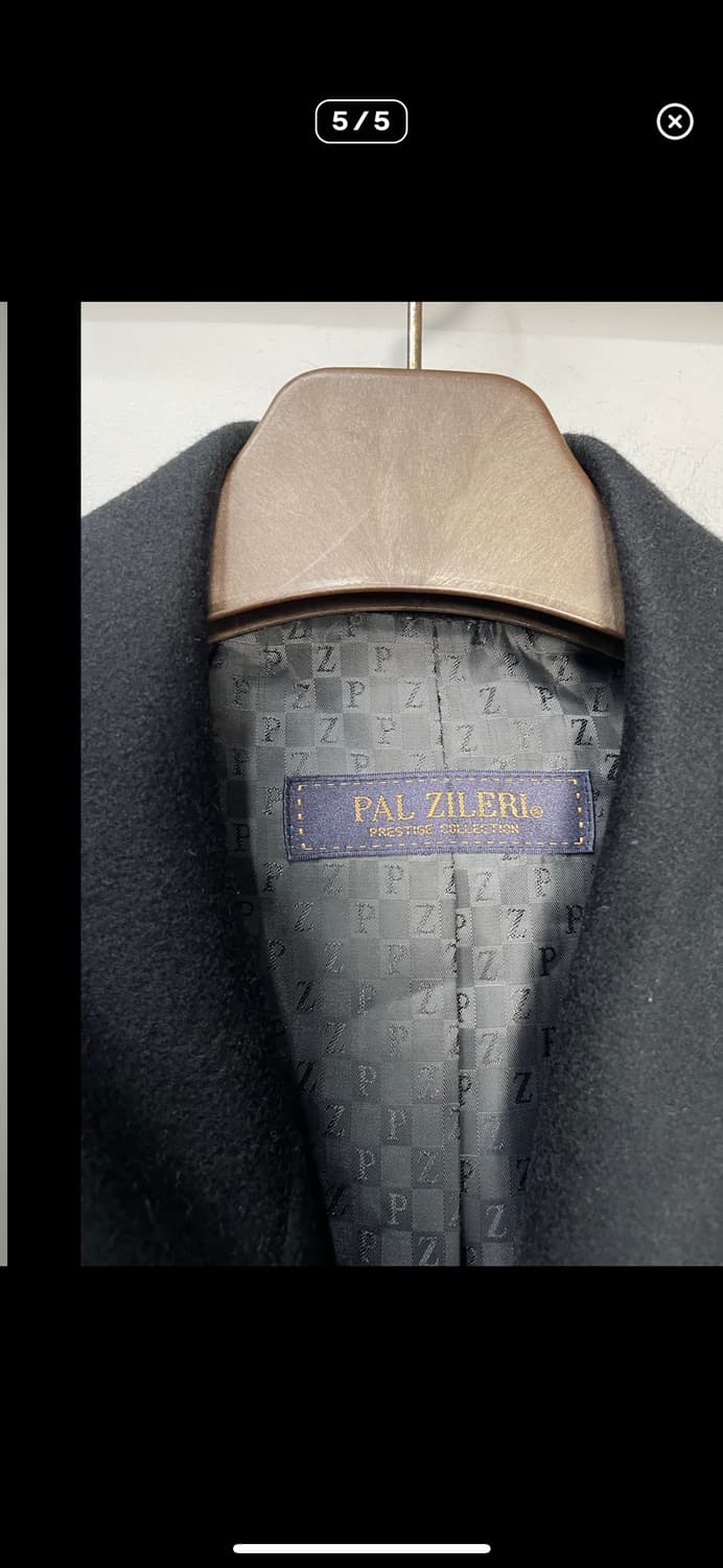 팔 질레리 블랙 트렌치 코트 A2459 상품이미지5