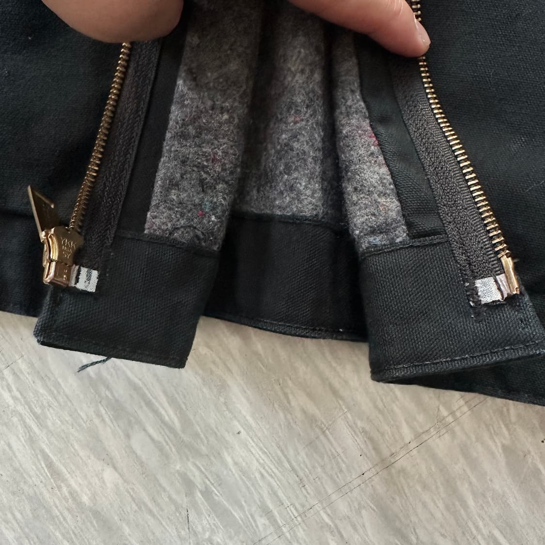 00s 칼하트 J01 48 디트로이트 블랙 MADE IN USA 상품이미지5