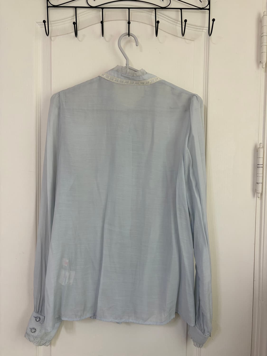 romantic blue blouse 상품이미지2