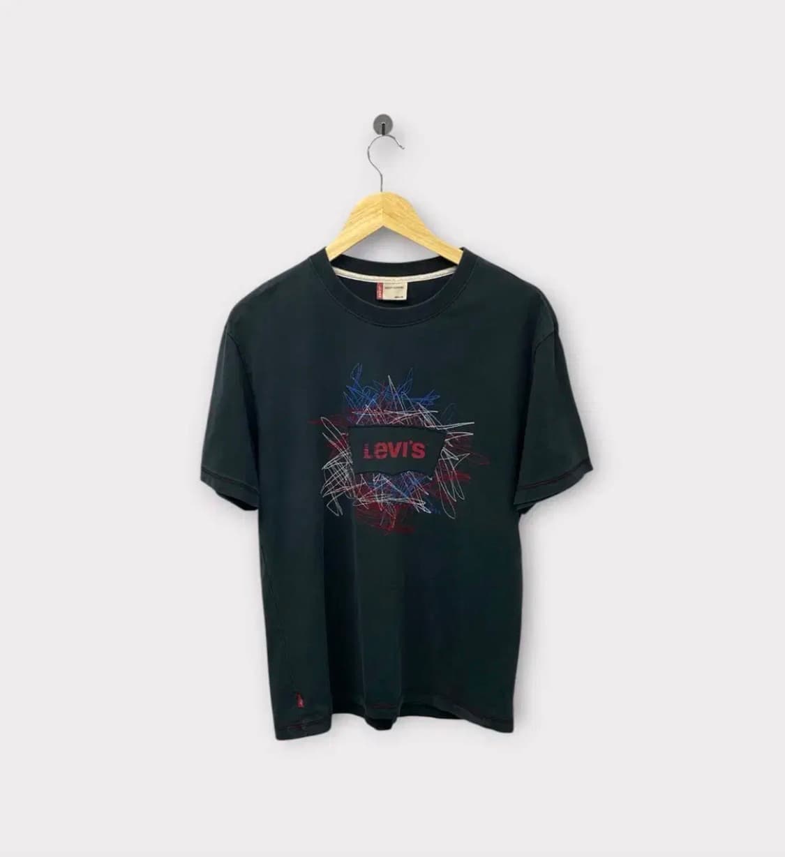  리바이스 자수 프린팅 티셔츠 L  상품이미지1