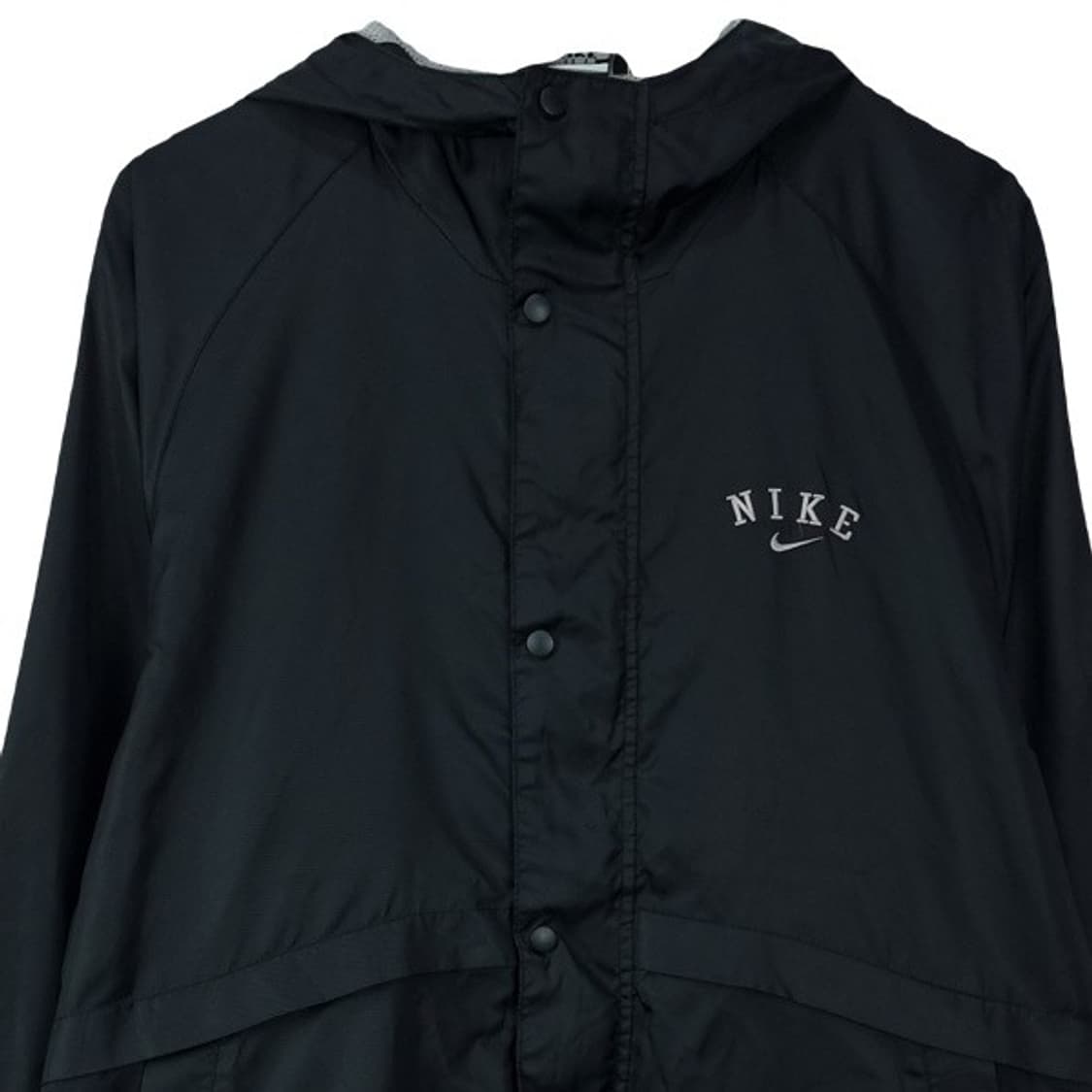 [나이키] 90's 올드스쿨 오버핏 후드 바람막이 자켓 블랙 M15656 상품이미지4