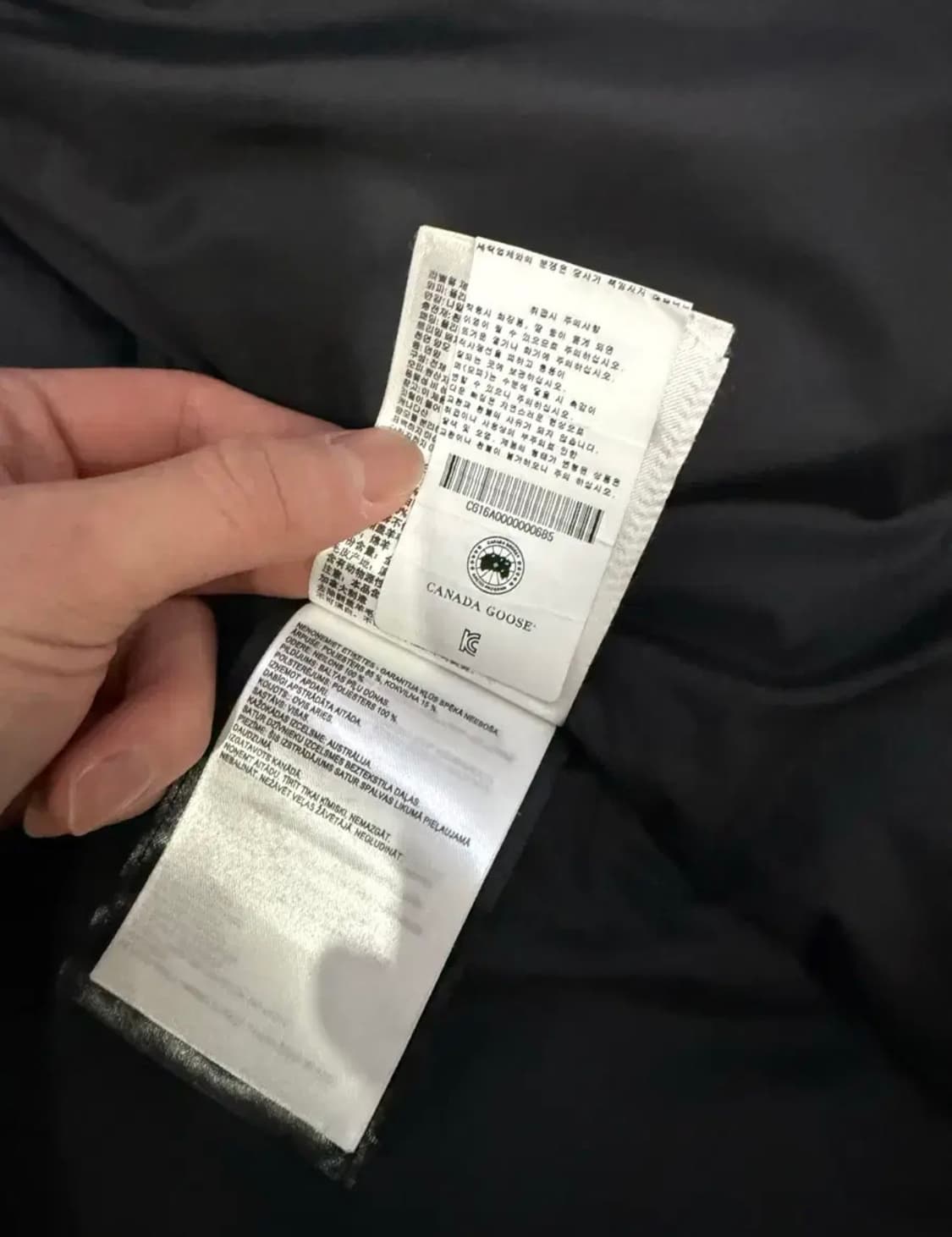 캐나다구스 매키너 블랙 상품이미지5