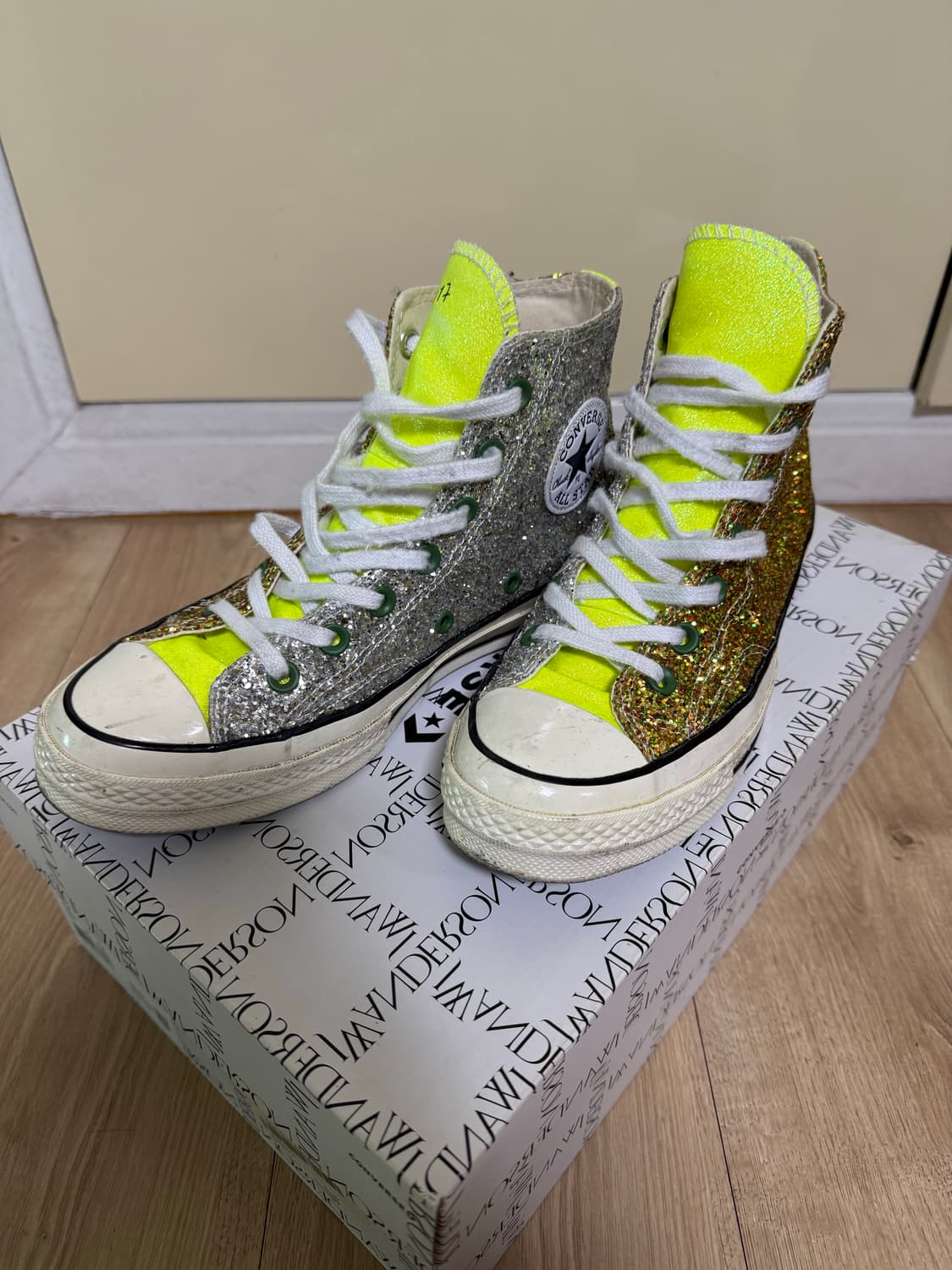 JW앤더슨 x 컨버스 척 하이 글리터 245 상품이미지1