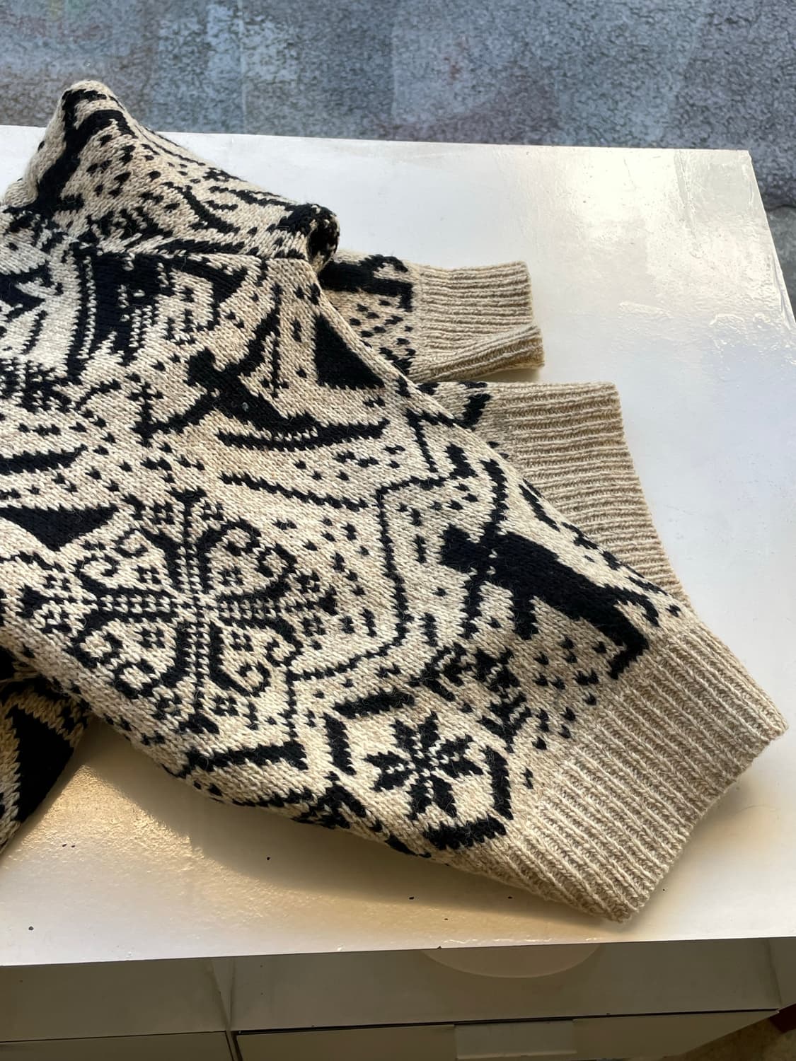 90’s USA Boathouse “SKI” wool sweater  상품이미지9