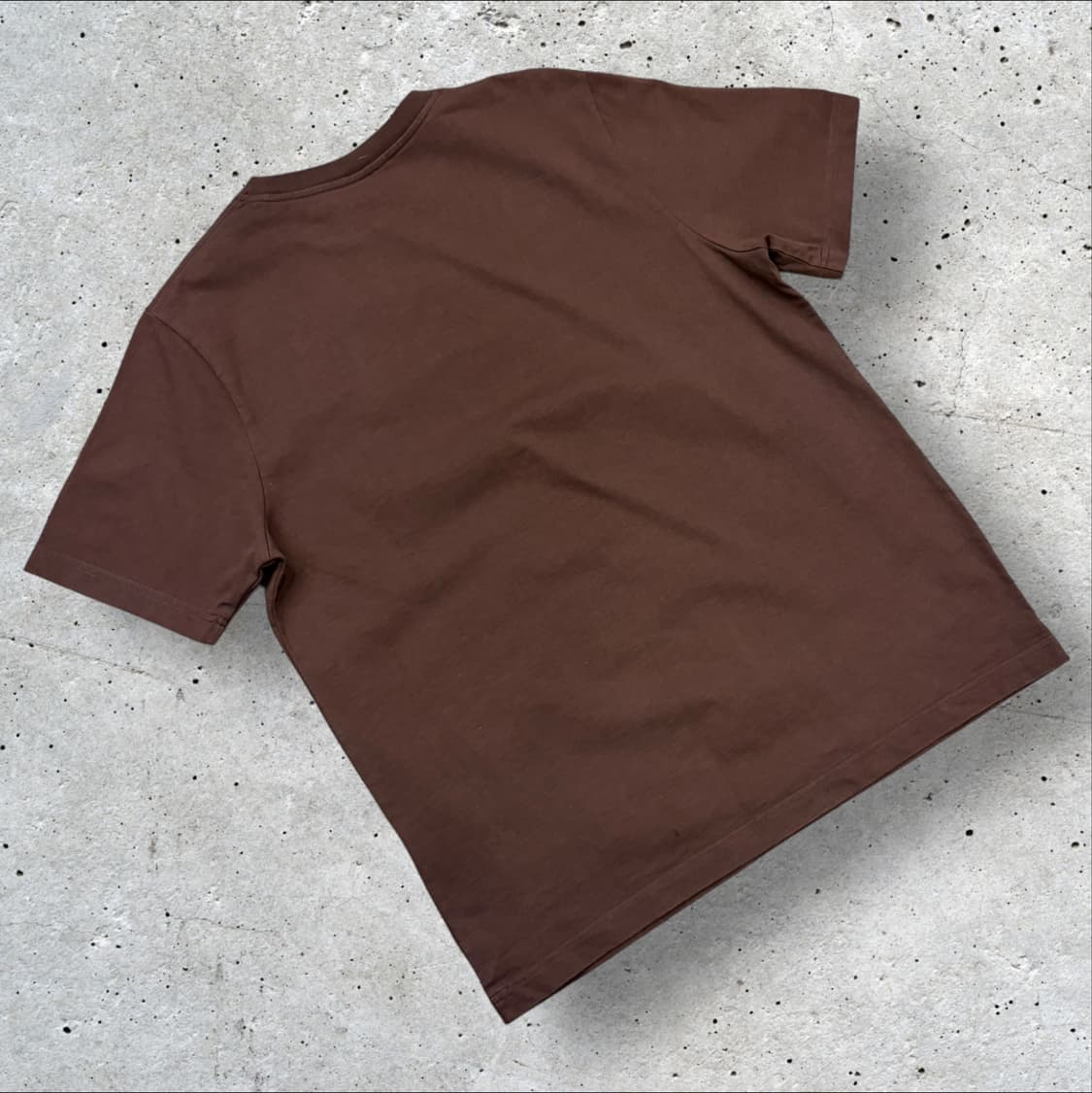 [XS] 24FW 메종키츠네 폭스 와펜 브라운 반팔티 C817 상품이미지2