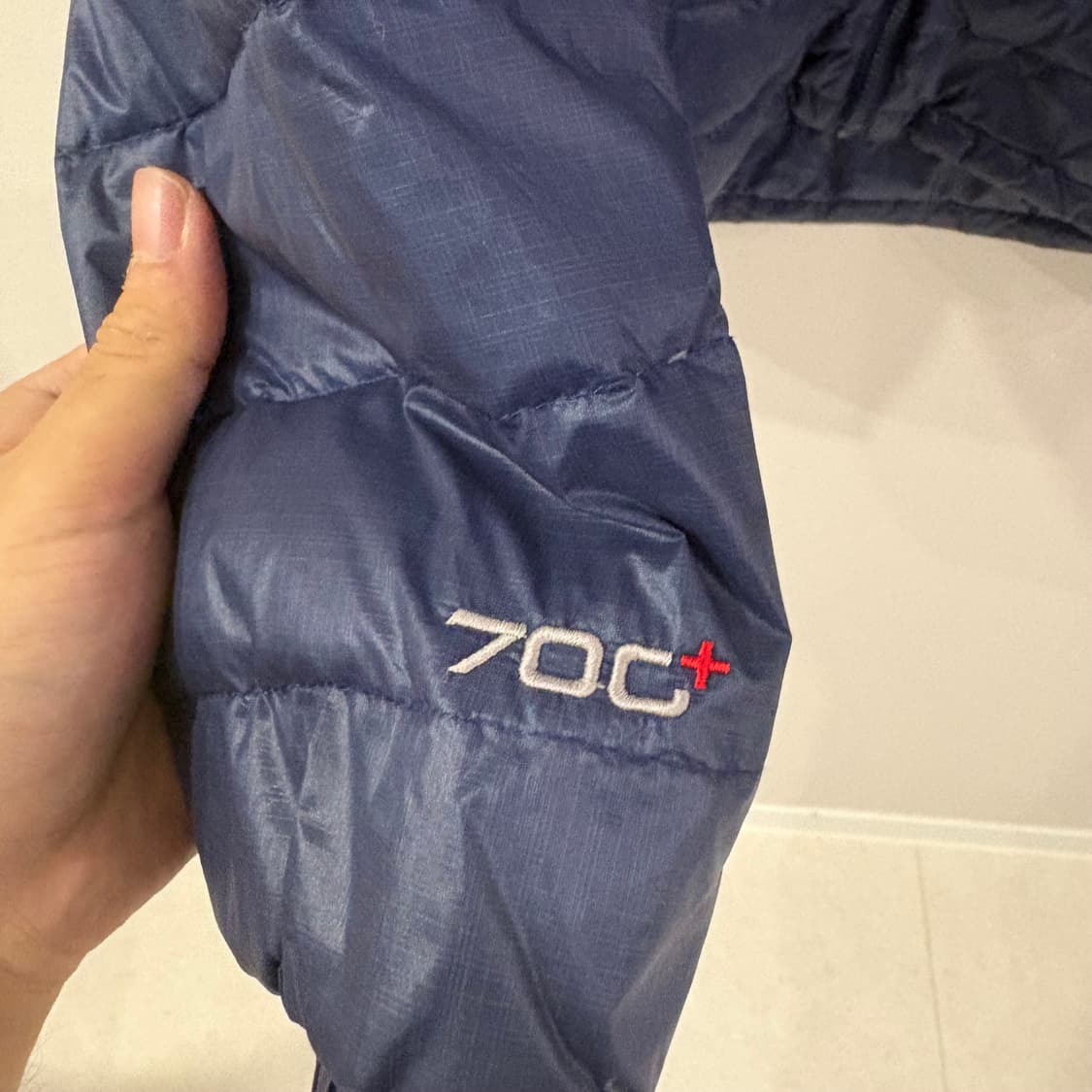 코오롱스포츠 네이비 경량 패딩 자켓 상품이미지4