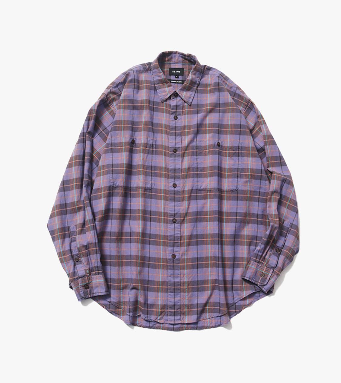BEAMS - EASY FIT CHECK SHIRT 상품이미지1