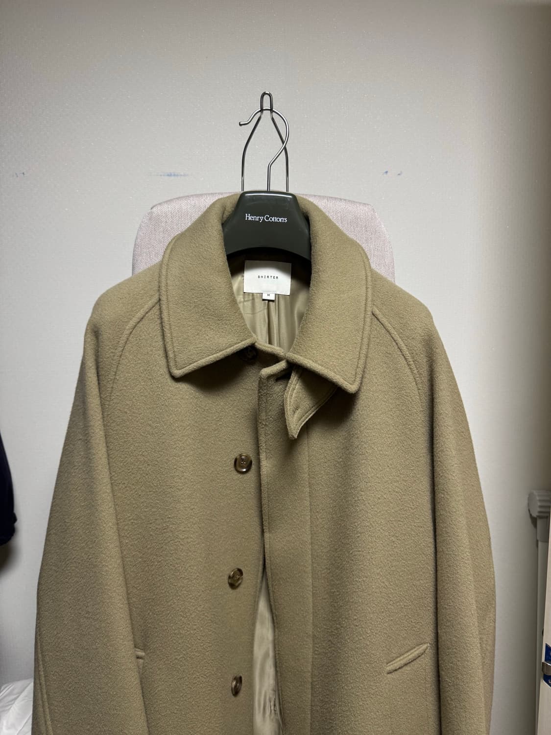 셔터 파인마스터 수티앵 카멜 코트 상품이미지5